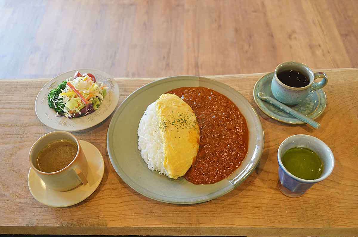 浜田市_KIYA_キヤ_カフェ_雑貨_人気_オススメ_オムハヤシ_はちみつ_わた屋蜂右衛門