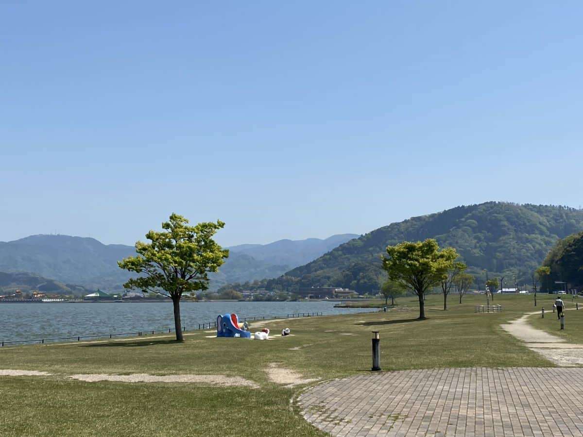 東郷湖羽合臨海公園_芝桜_湯梨浜町_お出かけ_子連れ_ランニング