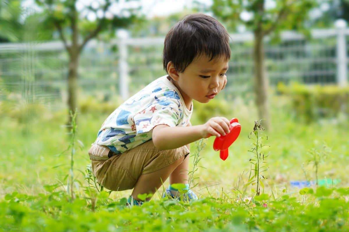 公園で遊ぶ子どものイメージ