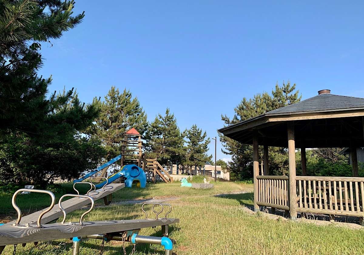 琴浦町_ピクニック_公園_琴浦海岸ふれあい広場