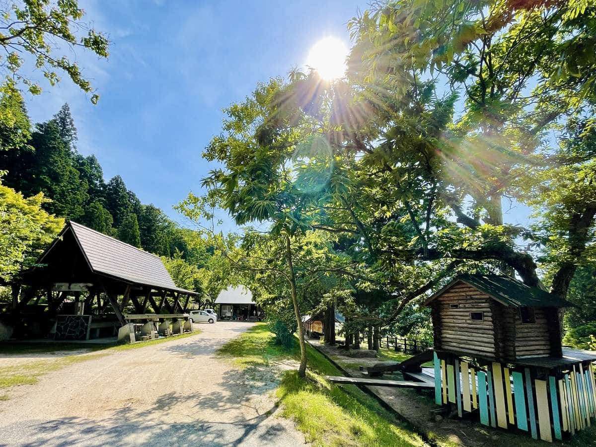 雲南市にアウトドア施設『かみくの桃源郷』