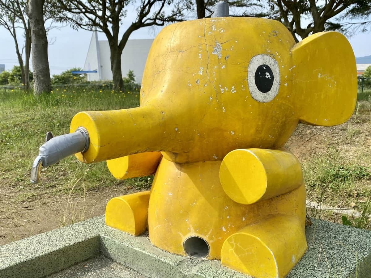 島根県出雲市_長浜中央公園_B級スポット_ゾウ