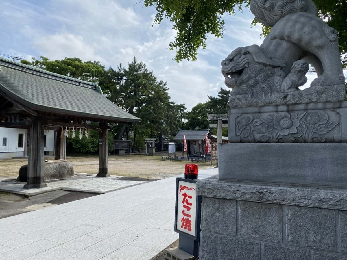 島根県松江市_白潟天満宮_天神さんのたこ焼き_名物_観光_ご当地グルメ_穴場