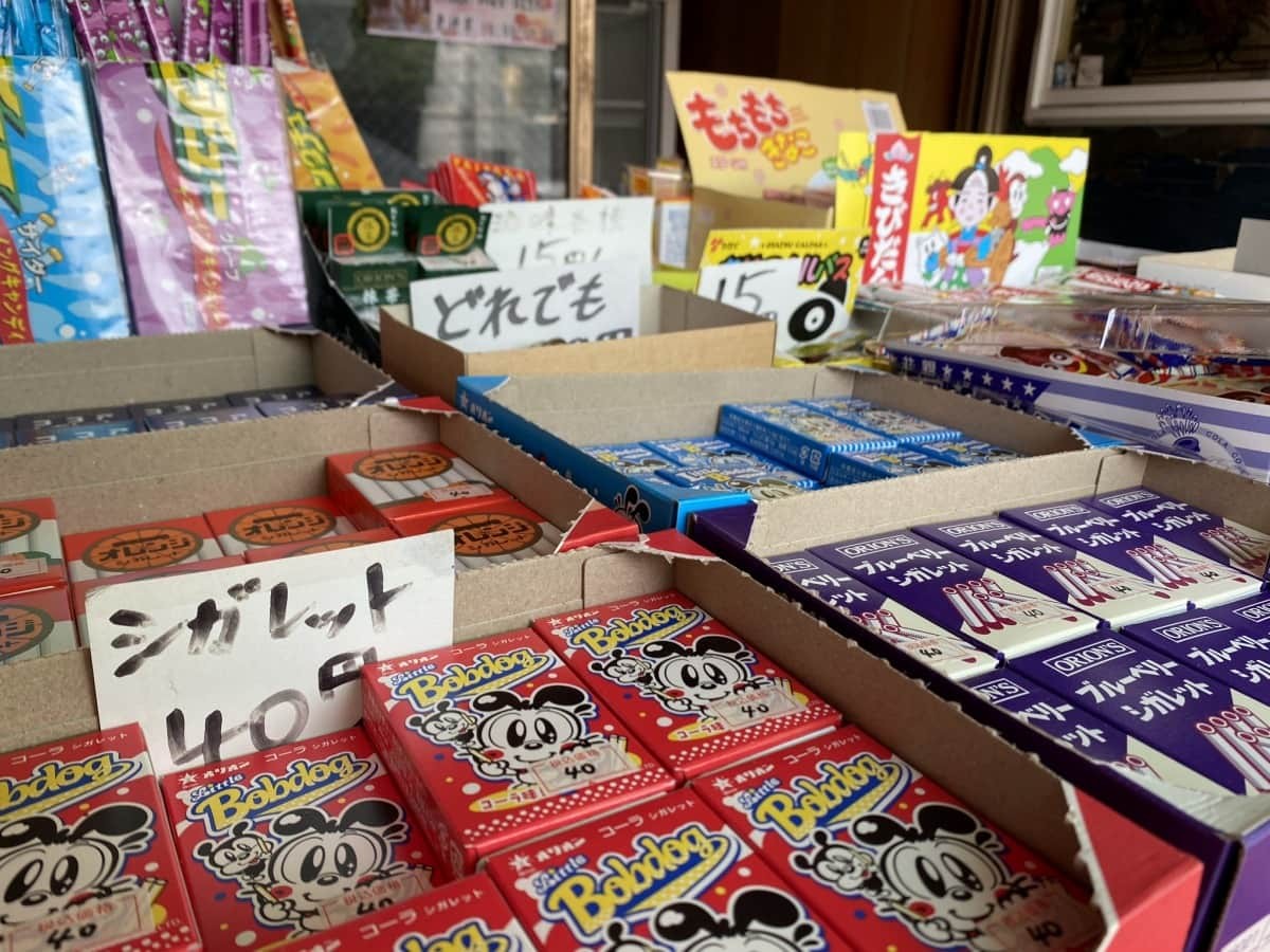 松江市_白潟天満宮_たこ焼き_駄菓子