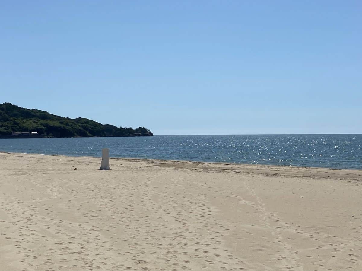 島根県大田市_琴ヶ浜_どこでもドア_海水浴場_きれい