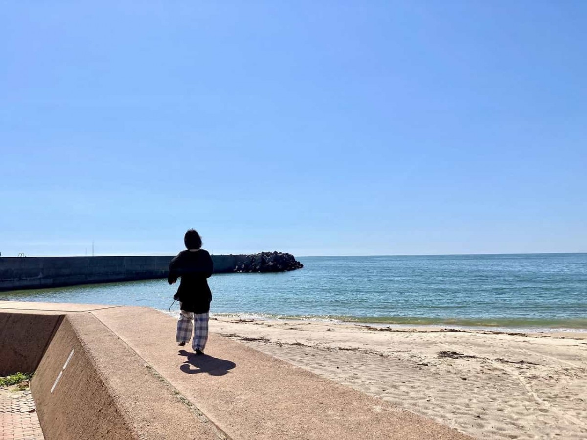 大田市_仁万海岸公園_子連れ_人気_オススメ_夕日_休憩スポット_海_仁万海岸