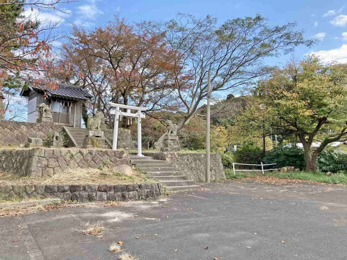 島根県松江市_亀島児童公園_公園_おでかけ_子連れ_亀島神社_宍道湖_眺め