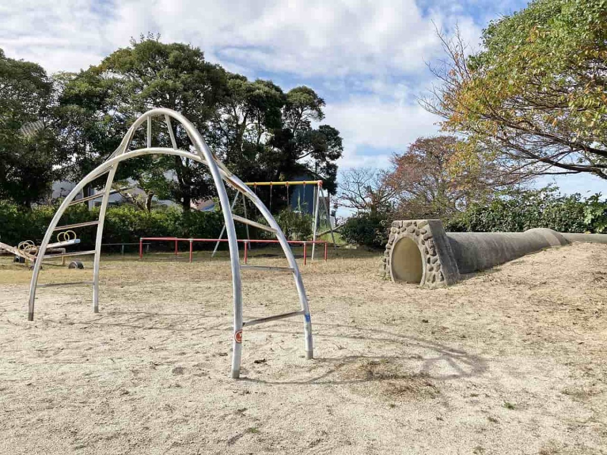 島根県松江市_亀島児童公園_公園_おでかけ_子連れ_亀島神社_宍道湖_眺め