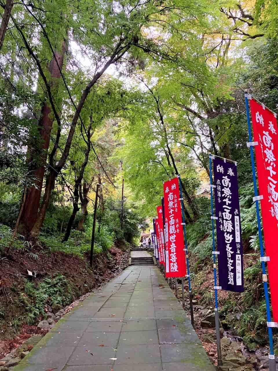 島根県安来市_紅葉_清水寺_お出かけ_オススメ_人気_お寺_三重塔