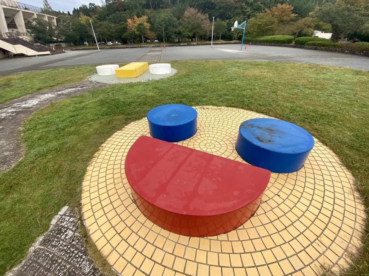 島根県松江市_松江市総合運動公園_岡本太郎_像_作品_神話