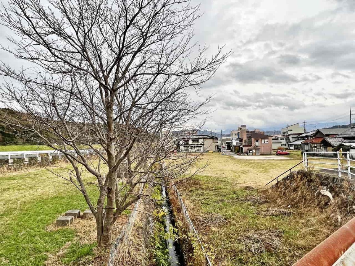 鳥取県倉吉市_旭田町児童遊園地_公園_駐車場_トイレ_遊具_ジョギング_ウォーキング_花見