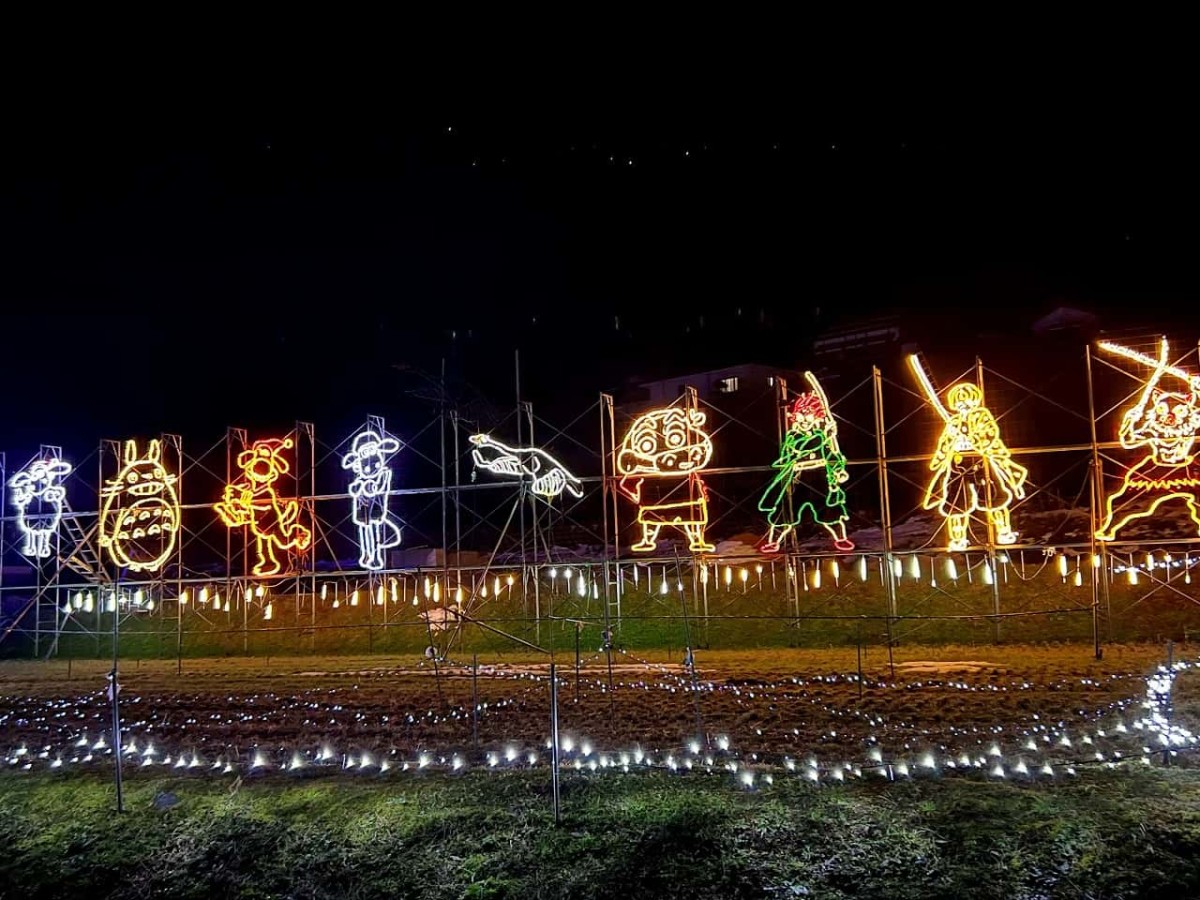 島根県安来市伯太町_イルミネーション_オススメスポット_夜イベント