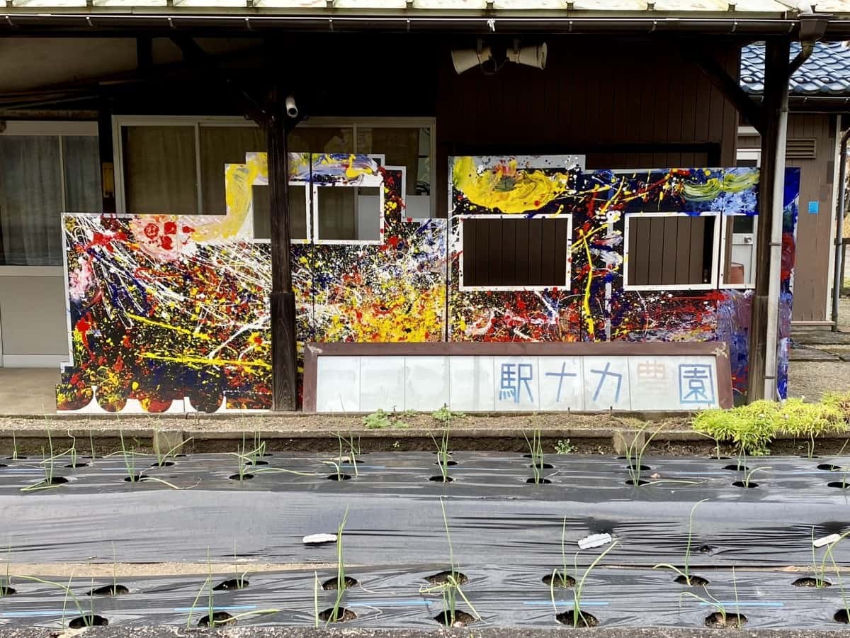 島根県_ローカル線_木次線_下久野駅_畑_珍スポット