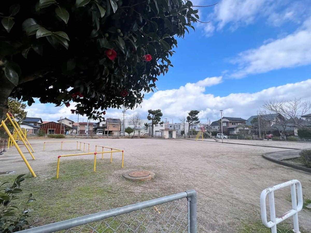 鳥取県米子市の三本松公園_敷地内の様子