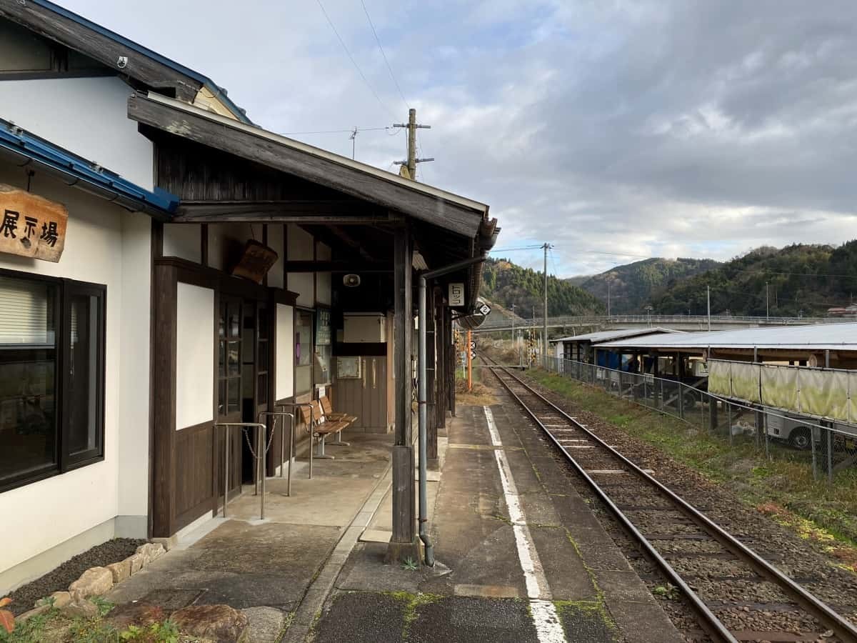 島根県雲南市にある山陰ローカル線・JR木次線の日登駅