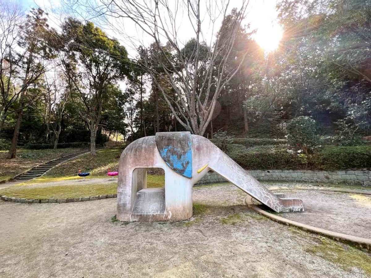 島根県出雲市にある『真幸ヶ丘公園』の様子