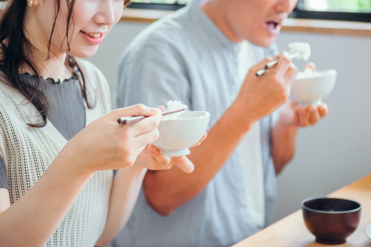 食事中のイメージ