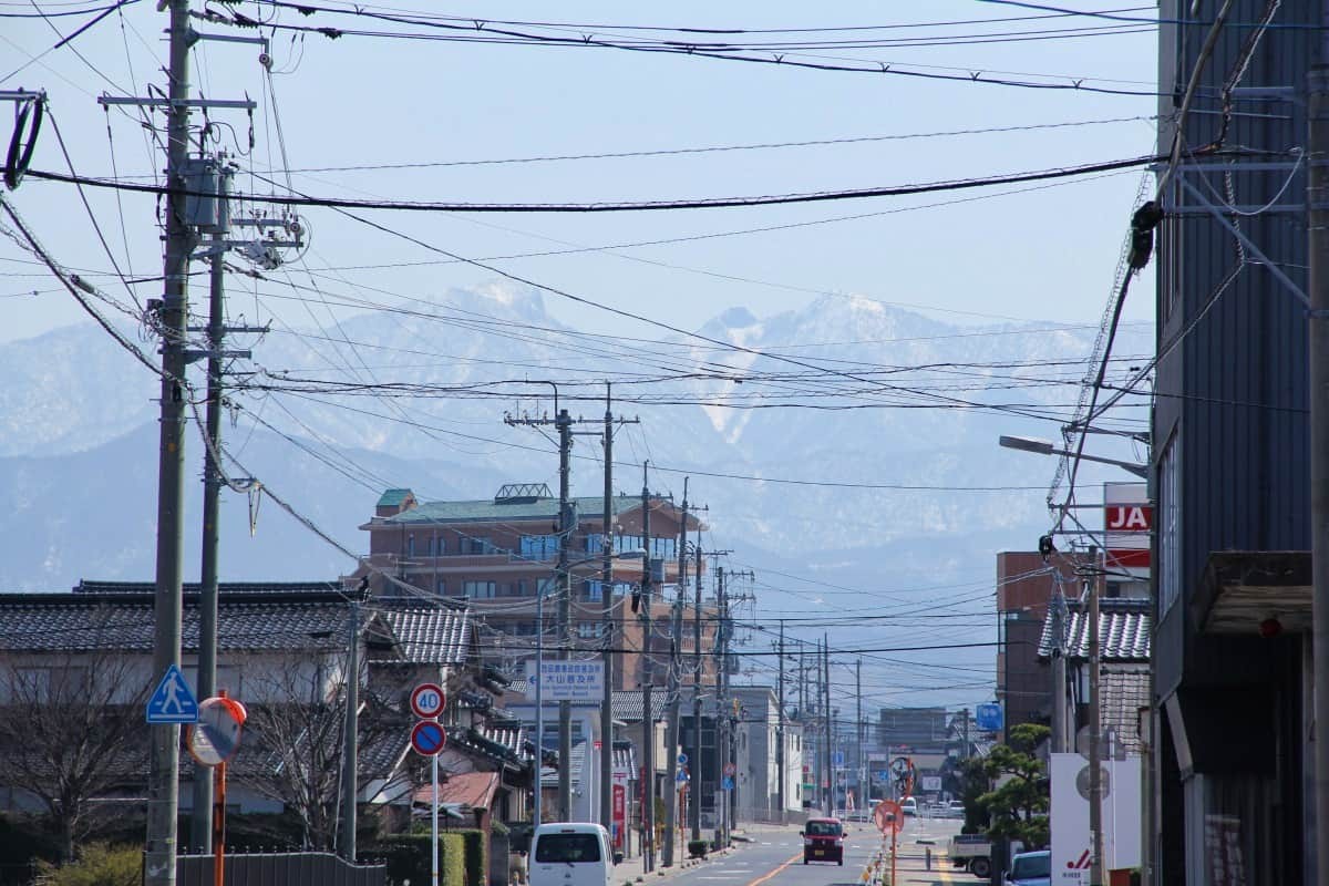 鳥取県大山町にあるJR山陰本線・大山口駅の様子