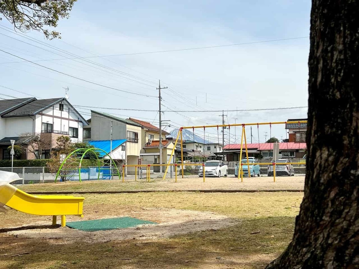 鳥取県米子市の『永江東公園』の様子