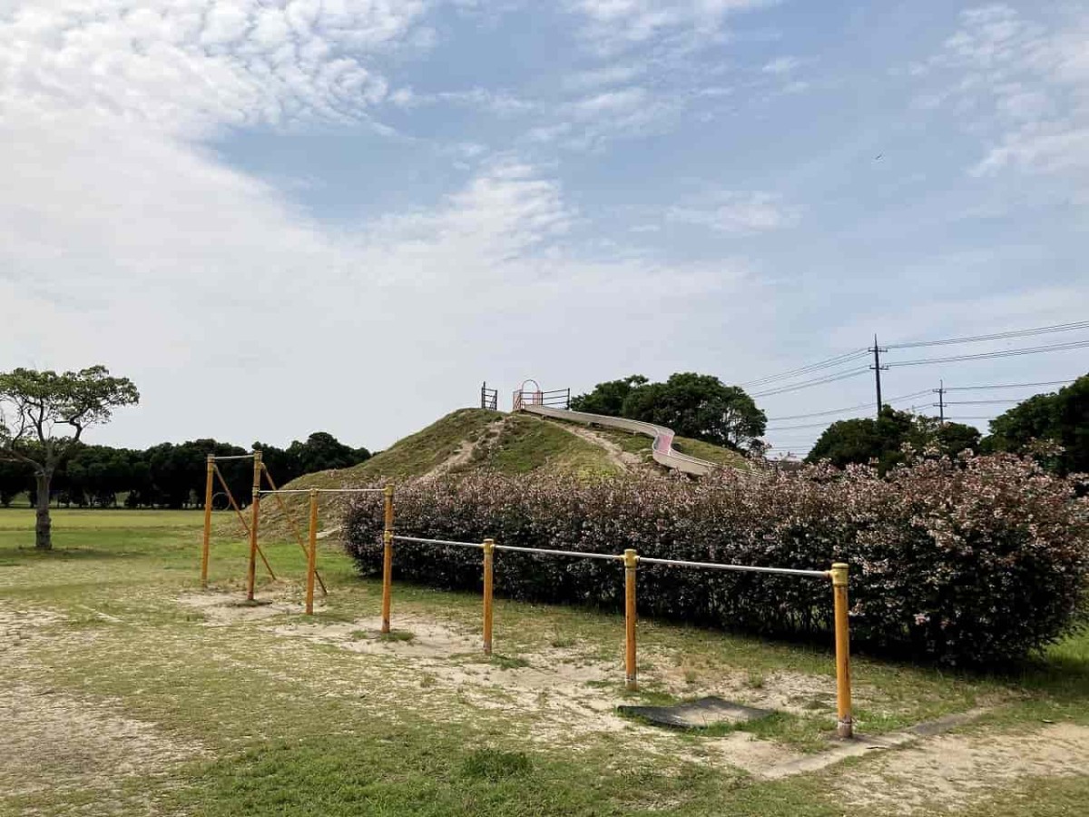 鳥取県境港市にある『境港海浜公園』の様子