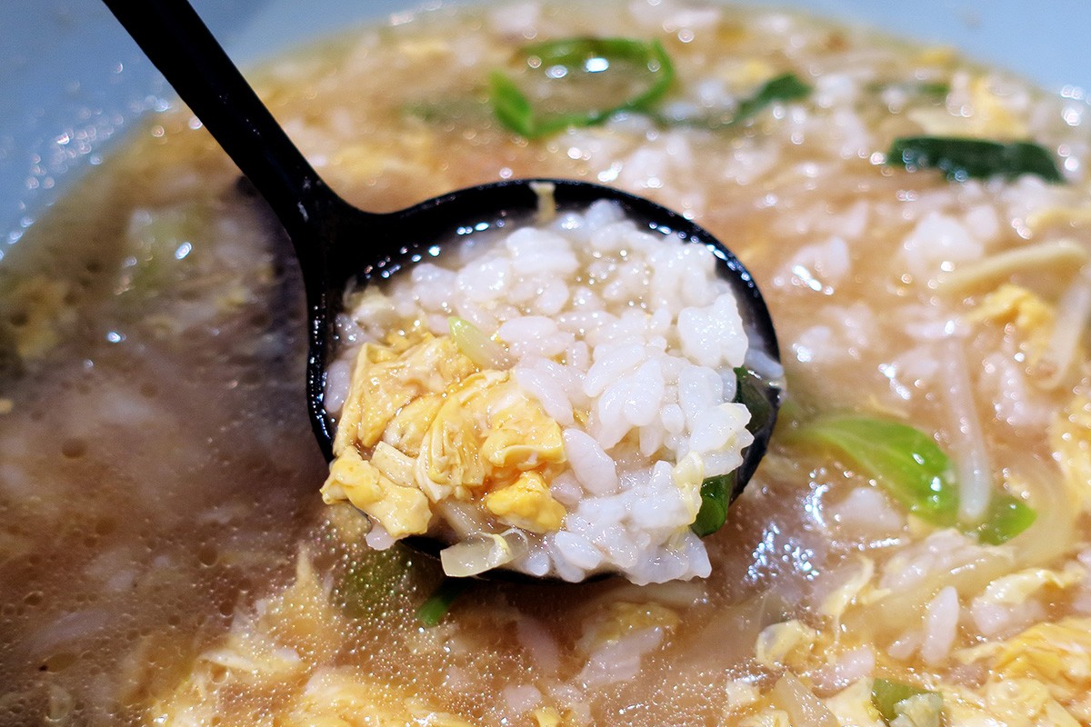 鳥取県日野町にある食事処『味処 四季』の名物料理「チャンポン麺」