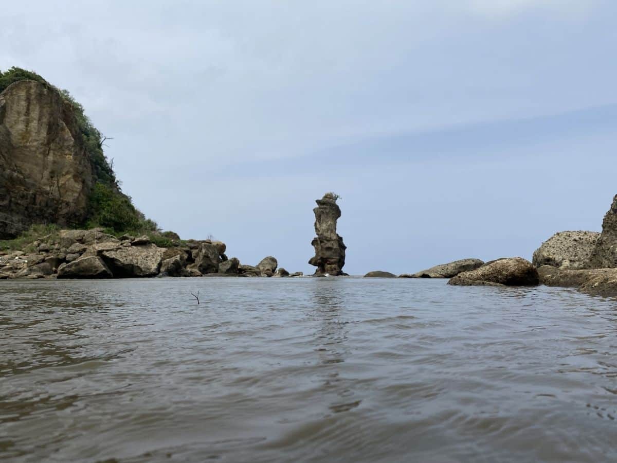 島根県大田市の景勝地『掛戸（かけと）松島』の様子