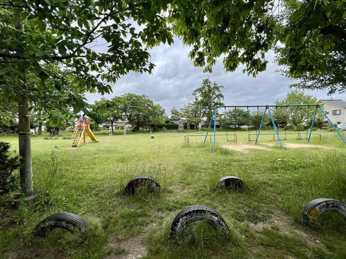 鳥取県境港市にある『境台場公園』の遊具広場