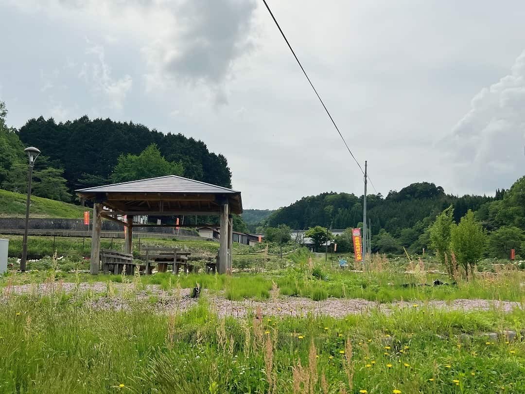 島根県飯石郡飯南町の『赤名ふれあい公園』の様子