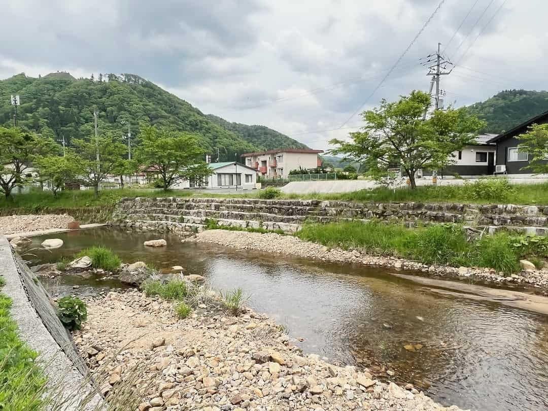 島根県飯石郡飯南町の『赤名ふれあい公園』の様子