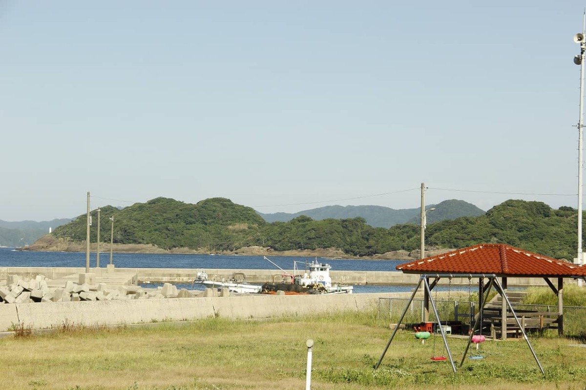 島根県松江市島根町にある『野井緑地広場』の様子