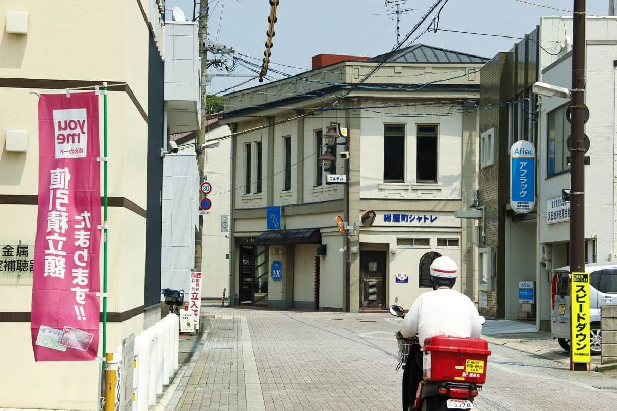 浜田市紺屋町・新町周辺の風景