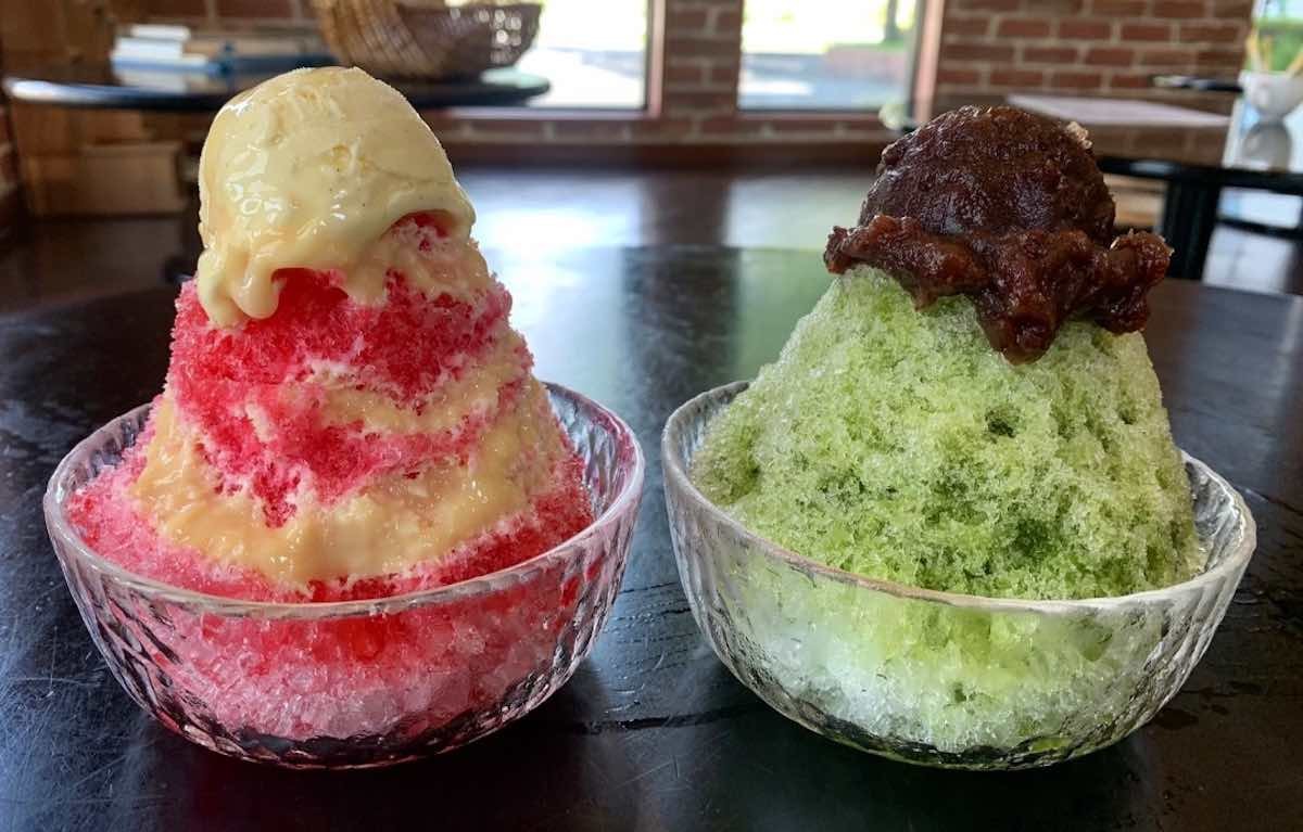 米子市にある『レストラン キャリーリー皆生店』のかき氷