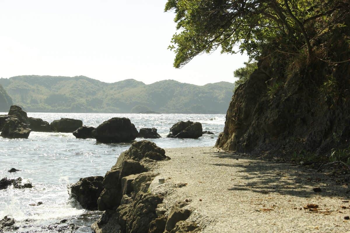 島根県松江市美保関町の穴場スポット『明島神社』の景観