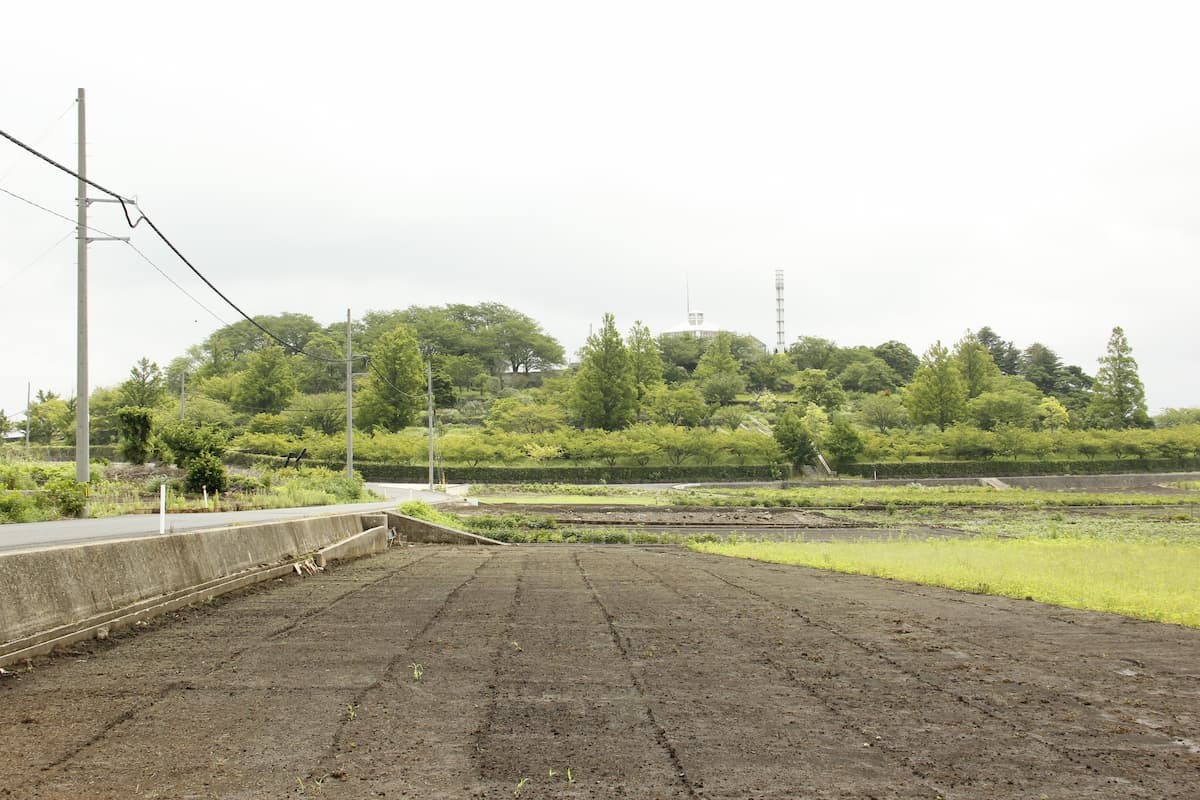 島根県松江市に浮かぶ大根島の大塚山