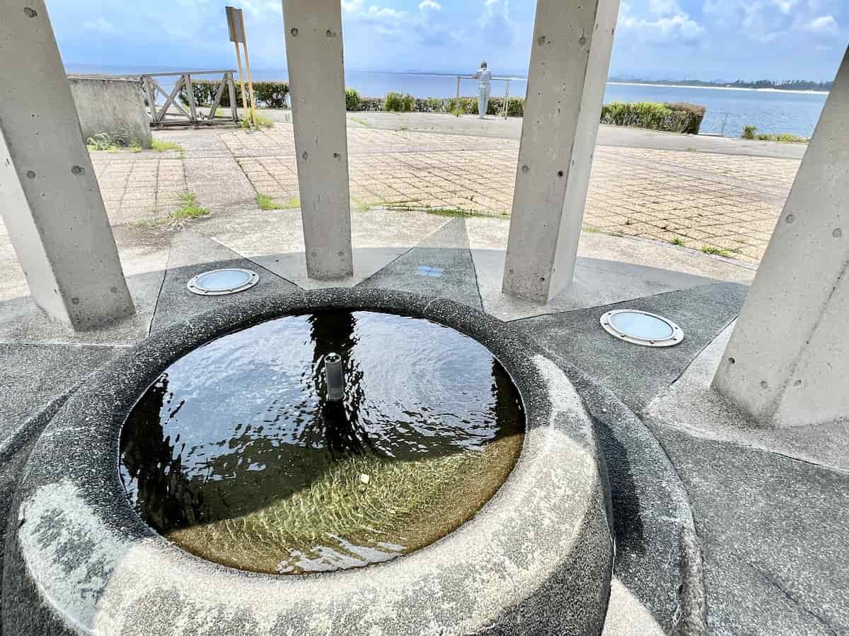 鳥取県境港市の『夢みなと公園』の様子