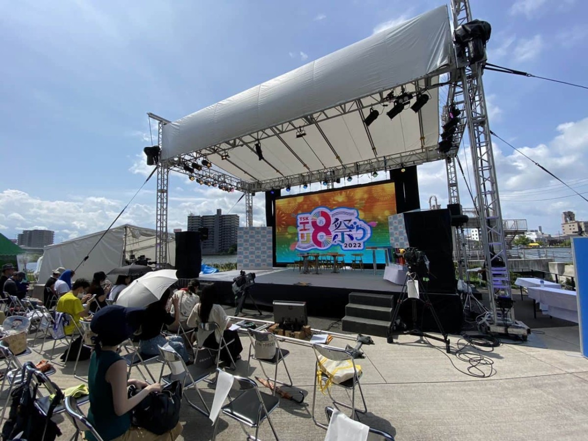 TSKエリ祭り会場の様子