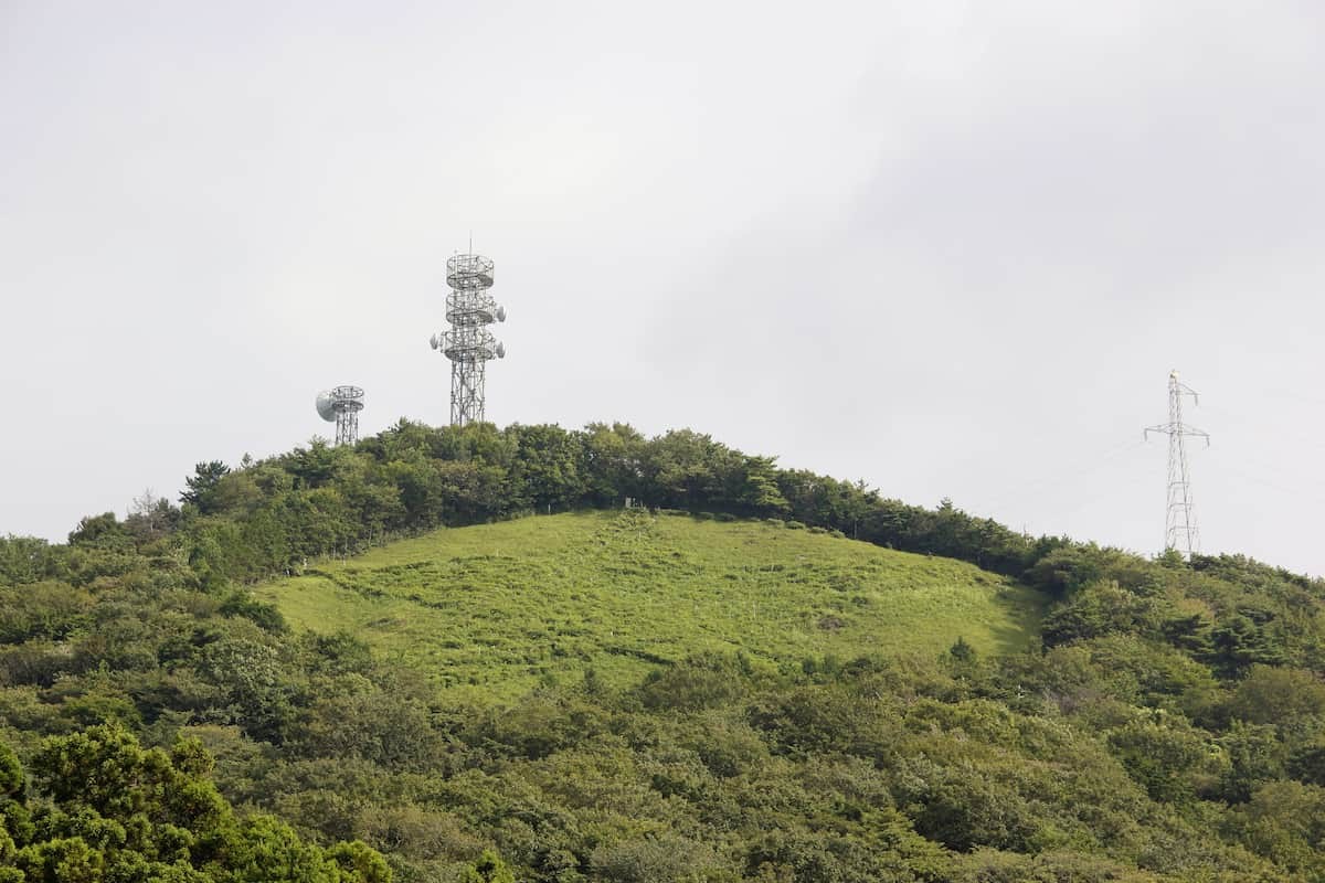 島根県江津市の島の星山（高角山）