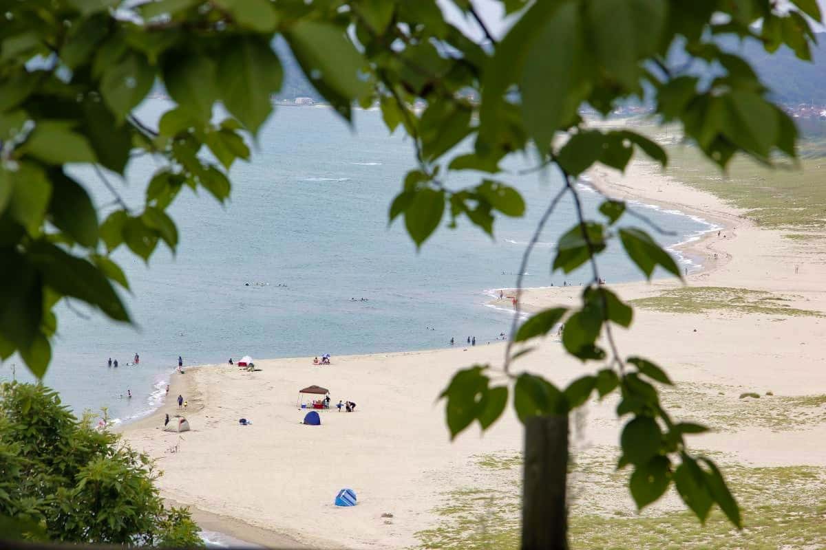 島根県浜田市のおすすめ公園『石見海浜公園（姉ヶ浜）』から見える海景色