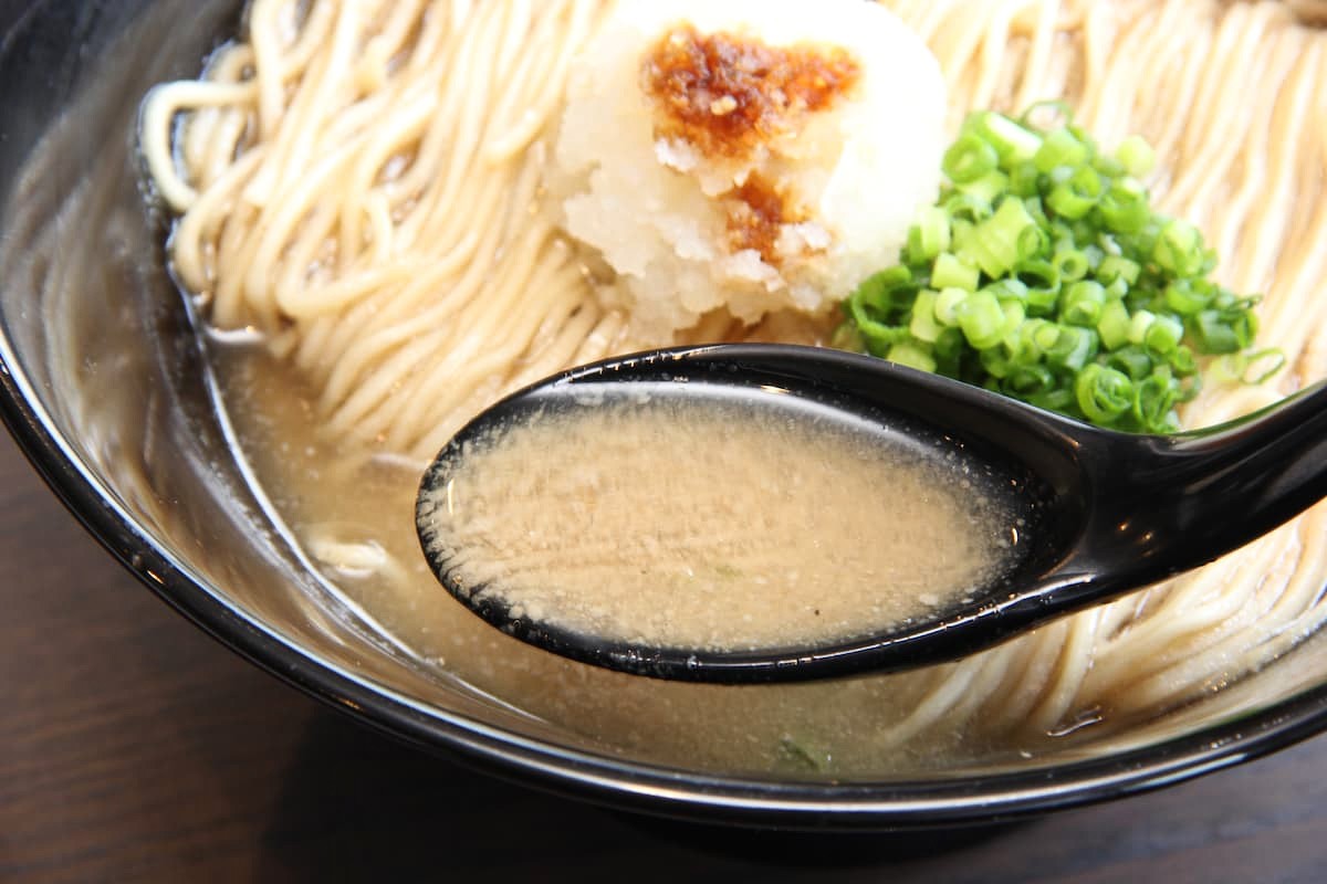 鳥取県米子市の人気煮干しラーメン店『米子丿貫』の新秋刀魚そば