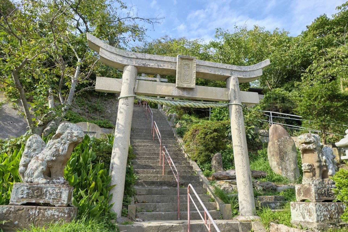 島根県隠岐諸島・知夫里島にある天佐志比古命（あまさしひこのみことじんじゃ）神社