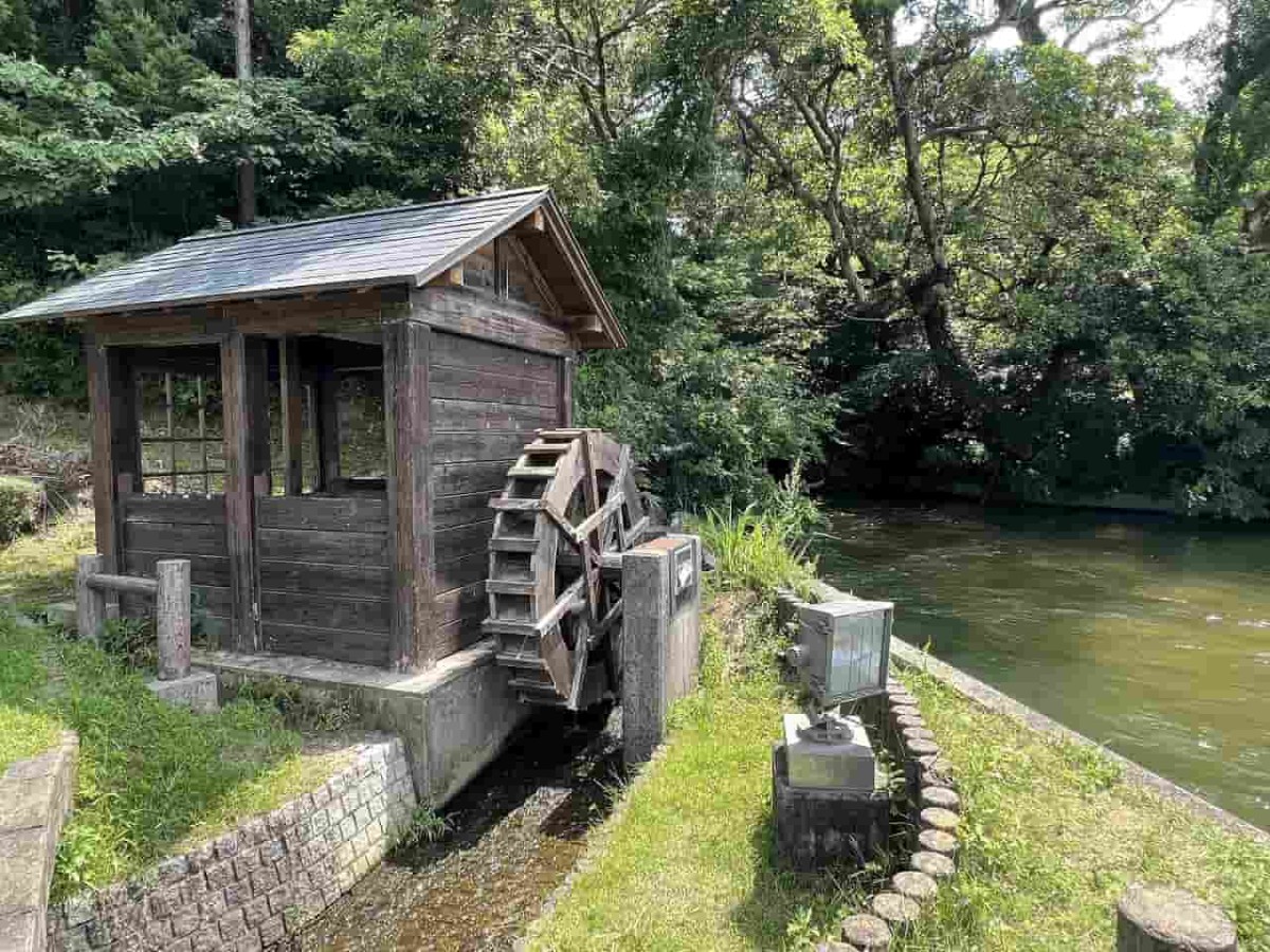 島根県出雲市にある「岩樋公園」の様子