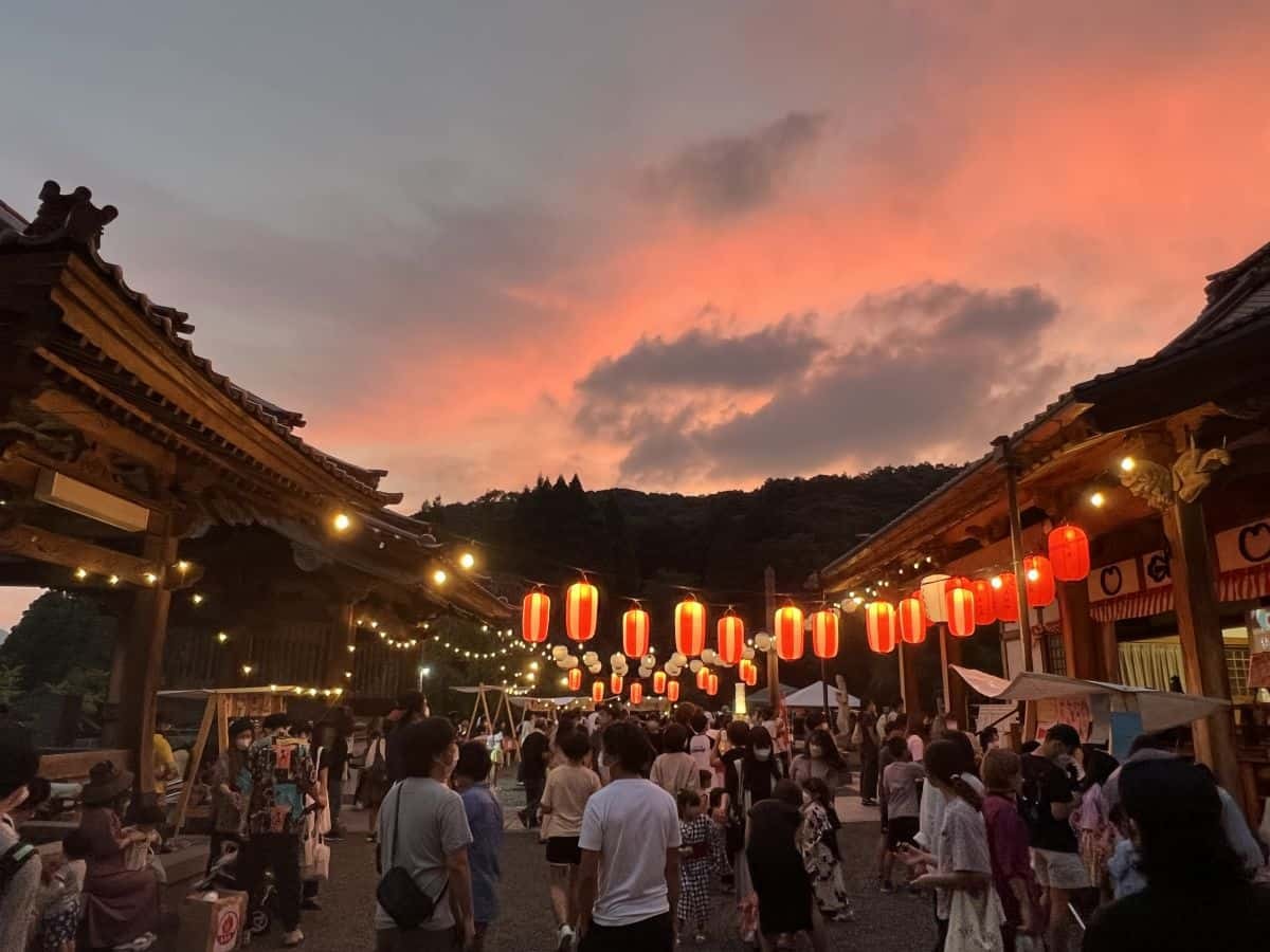 島根県江津市で開催されたイベント「第1回はづみ縁日」の様子