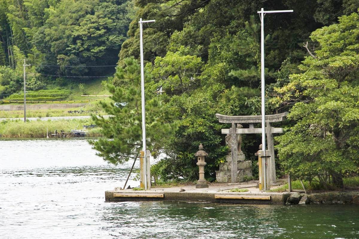 島根県松江市にある神社『手間天神社』の景観