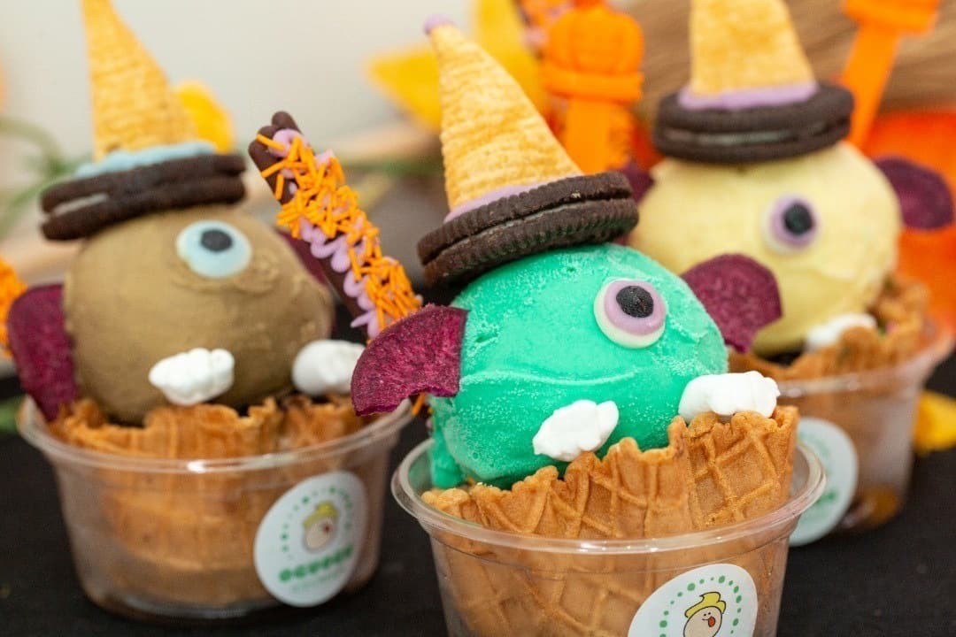 鳥取県米子市の『OGUOGU ICECREAM』のハロウィン企画