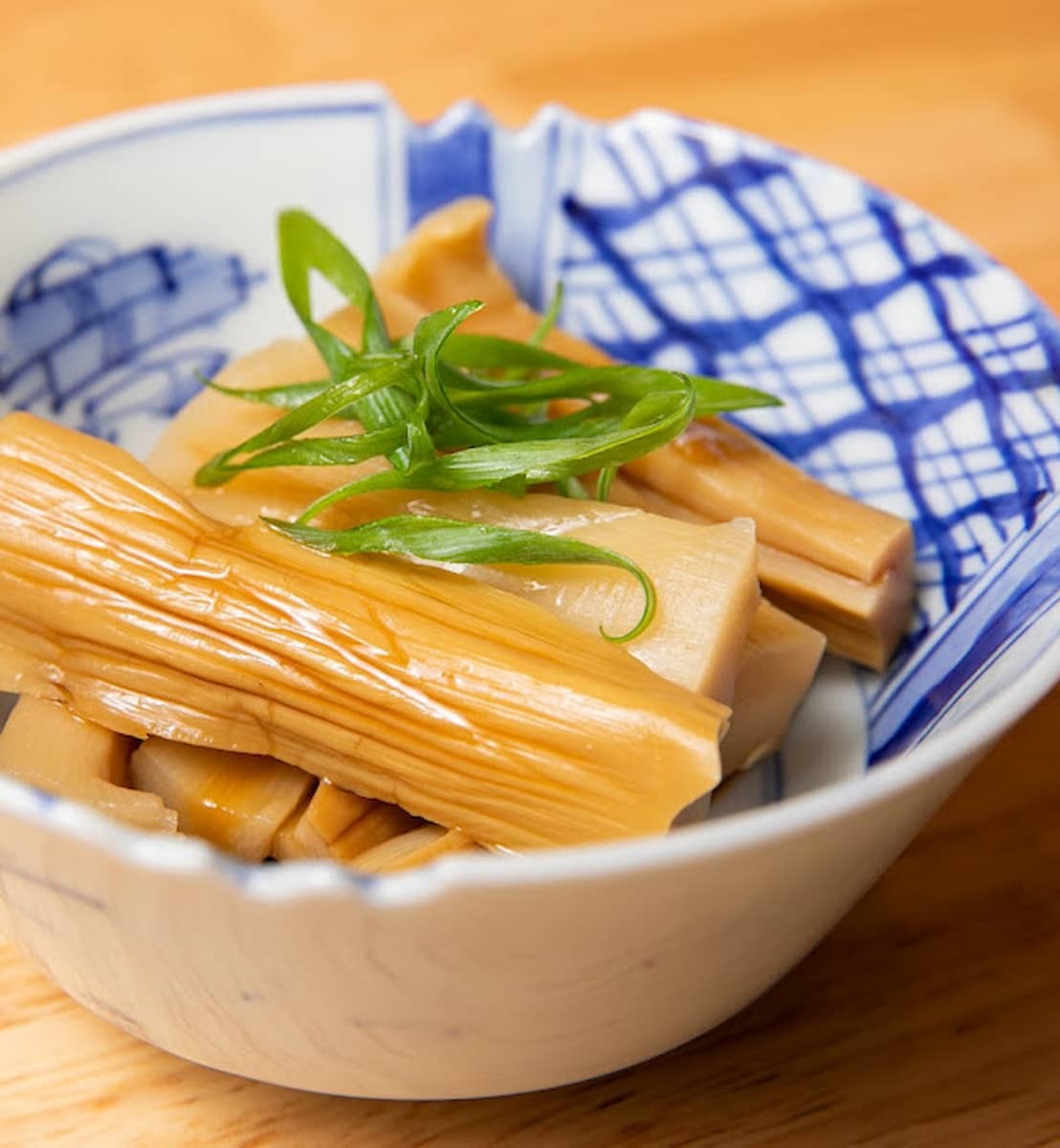 鳥取県大山町にある「らぁ麺池島」のメンマ