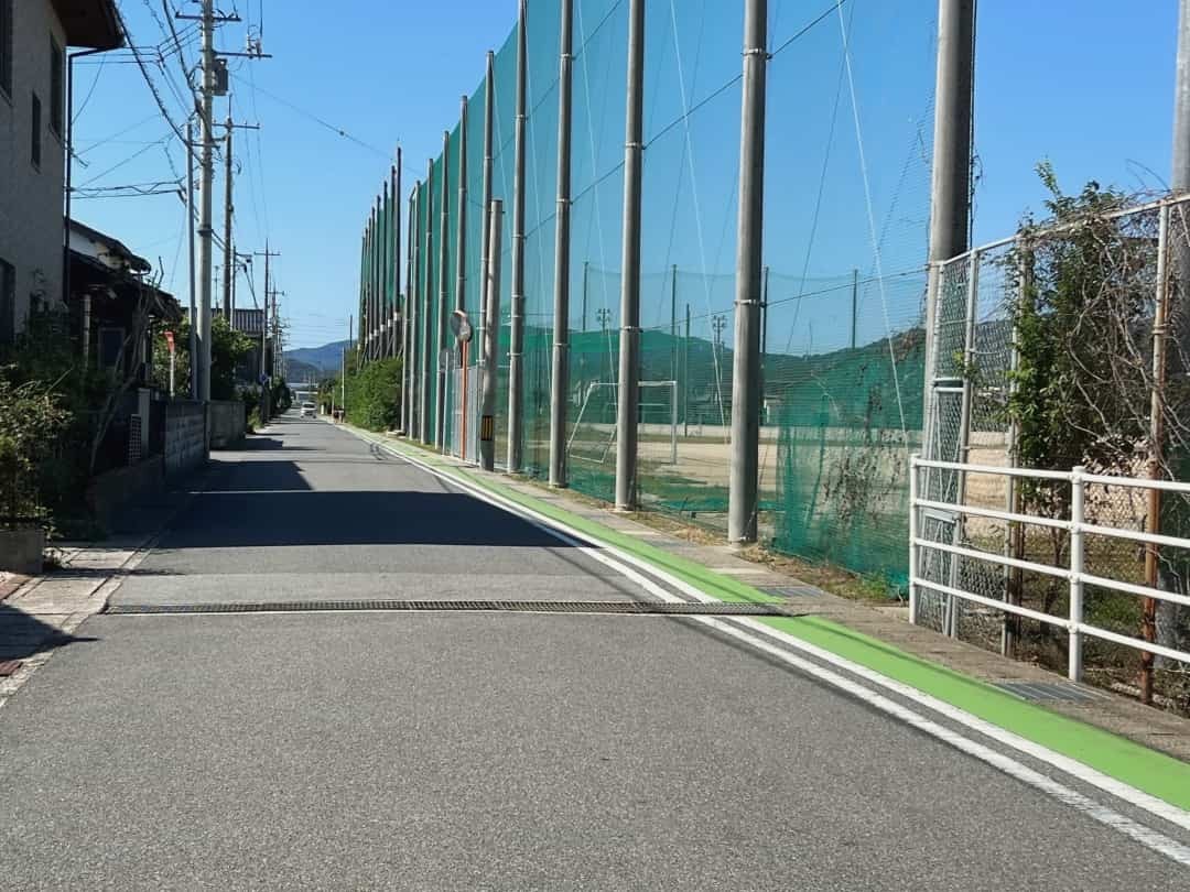 鳥取県境港市上道町周辺の様子