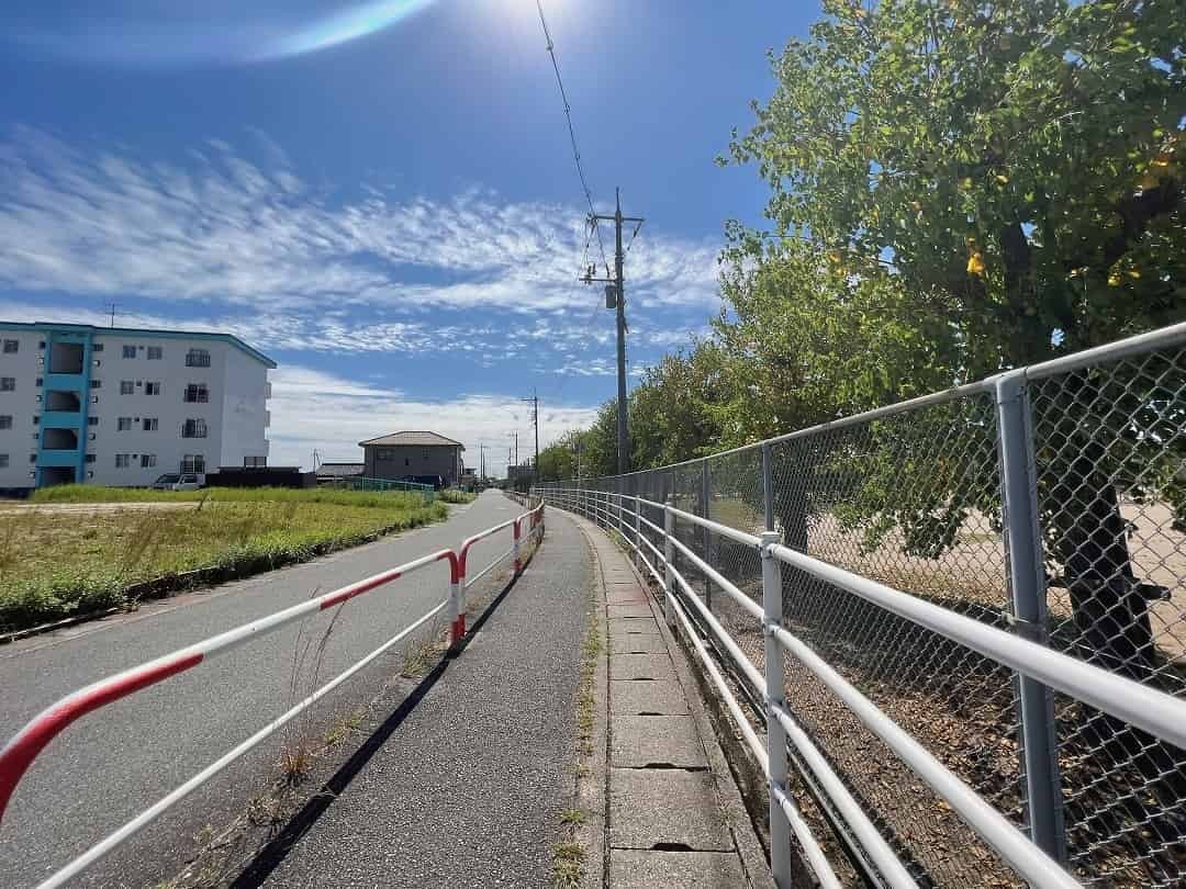 鳥取県境港市上道町周辺の様子