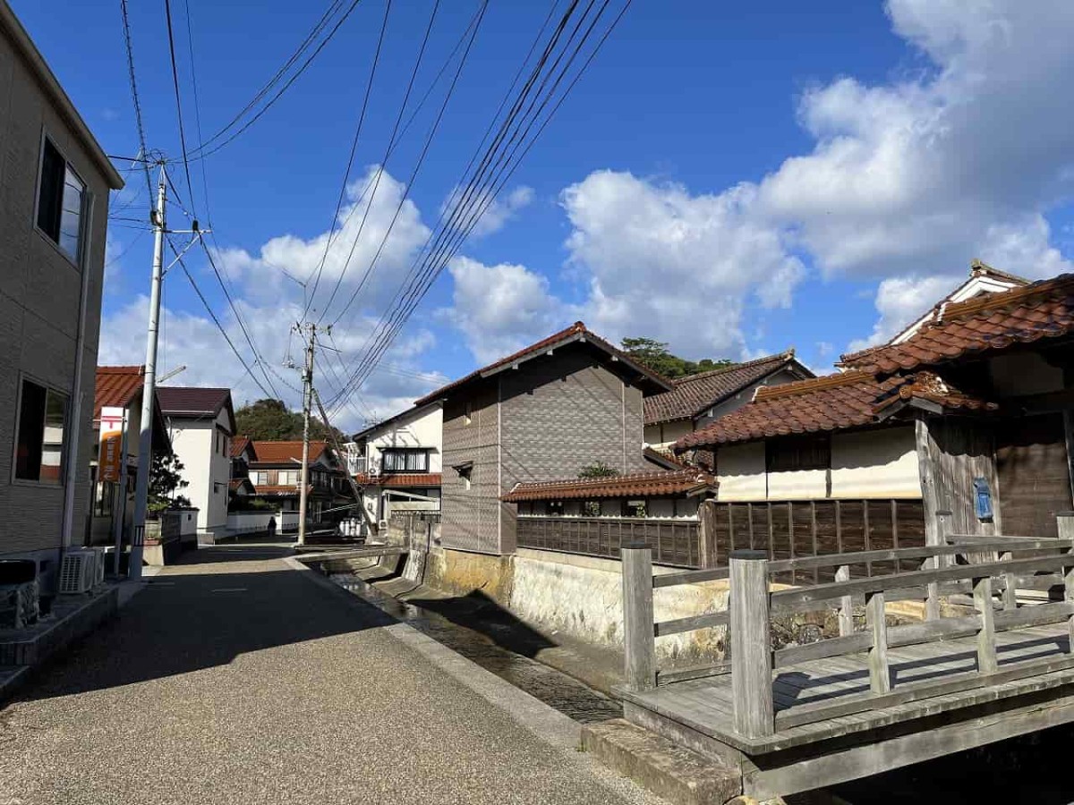 島根県松江市島根町加賀の町並み