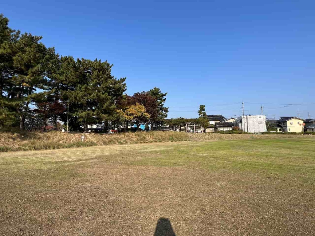 鳥取県鳥取市にある『湖山公園』の様子