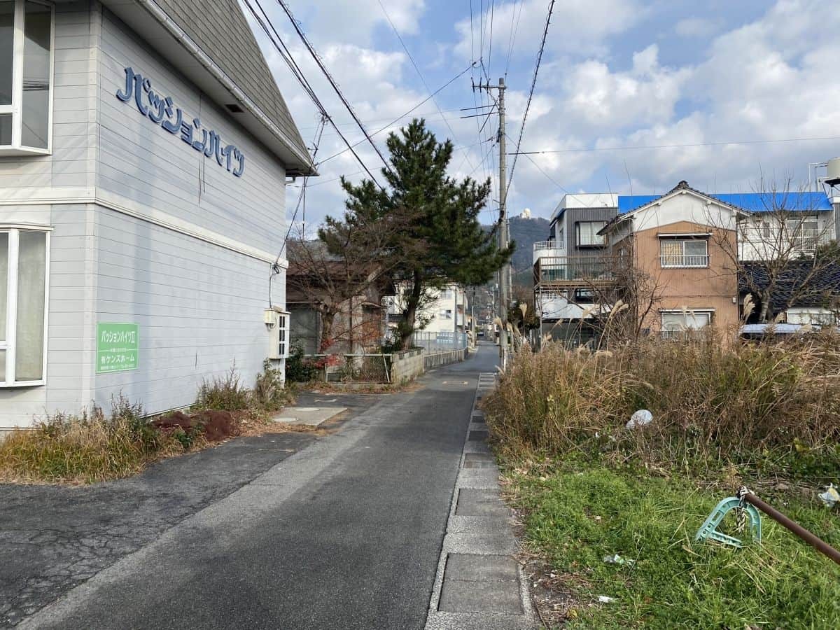 鳥取県境港市東本町の路地裏